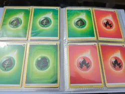 Pokemon Trading Cards In Folder/ Album. Energy Cards. - Image 3