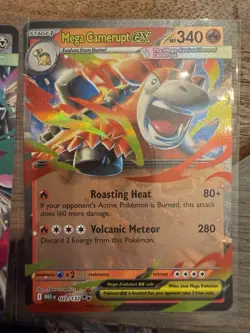 Pokemon Mega Evolutions holo/reverse holo bundle with ex cards - Image 4