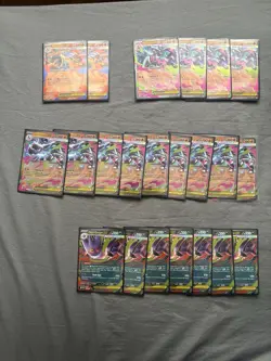 Pokemon TCG Charizard Ex & Gengar Ex Huge Bundle Holo Cards NM X22 Cards - Image 1