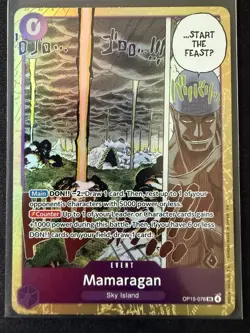 Mamaragan OP15-078 NM Foil English One Piece CCG - Image 1