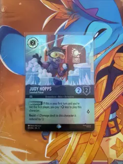 Judy Hopps Snowball Patrol Epic Holo Disney Lorcana 221/204 - Image 1