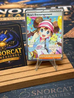 Rosa's Encouragement Pokemon TCG Card Perfect Order SIR 123/088 English NM - Image 1