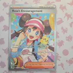 Pokemon TCG - Perfect Order 123/088 - Rosa's Encouragement - SIR NM - Image 1