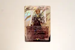 Dion Bahamut's Dominant Noble Knight Surge Foil Card~Final Fantasy Commander MTG - Image 2