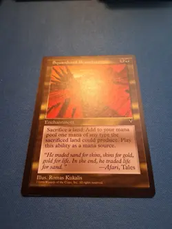 Squandered Resources Visions Reserved List LP Magic MTG - Image 2