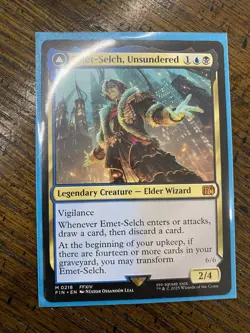 Emet-Selch, Unsundered Final Fantasy MTG Mythic Regular Card 0218 - Image 1