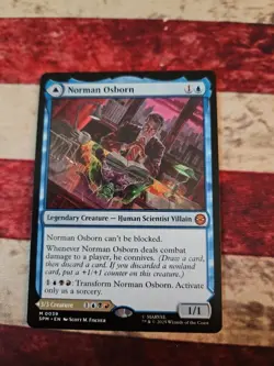 NM/M - Norman Osborn/Green Goblin M 0039 - MTG Marvel's Spider-Man - Image 1