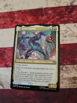 NM/M - Norman Osborn/Green Goblin M 0039 - MTG Marvel's Spider-Man - Image 2
