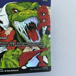 NM Borderless Beast Within MTG Marvel's Spider-Man, Magic the Gathering, 33 Foil - Image 4