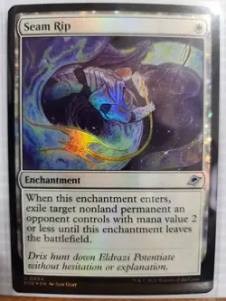 Seam Rip #34 (Foil) (NM) Edge of Eternities EOE Magic MTG - Image 2