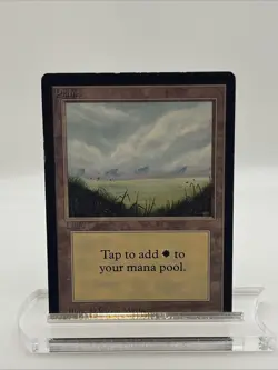 Plains Alpha 1993 Moderate Magic The Gathering Mtg Land - Image 1