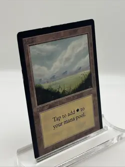 Plains Alpha 1993 Moderate Magic The Gathering Mtg Land - Image 2