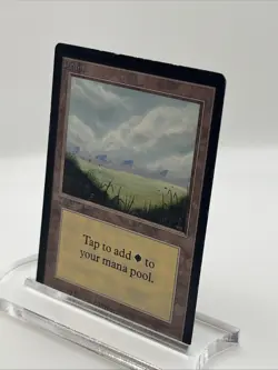 Plains Alpha 1993 Moderate Magic The Gathering Mtg Land - Image 3