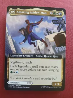 Peter Parker Amazing Spider-Man MTG Disney Exclusive Event Promo Non-Foil Magic - Image 1