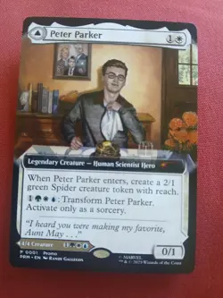 Peter Parker Amazing Spider-Man MTG Disney Exclusive Event Promo Non-Foil Magic - Image 2