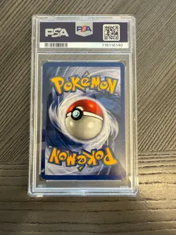 1999 POKEMON BASE SET UNLIMITED #1 ALAKAZAM-HOLO PSA 1 - Image 2