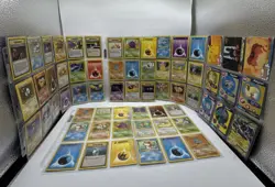 Pokemon Cards Vintage Lot Played To HP Condition & some non game cards 60+ total - Image 1