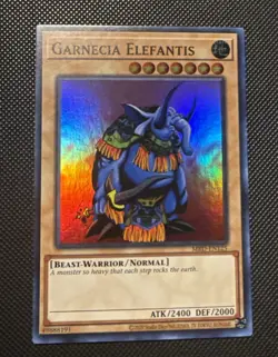 Yugioh Garnecia Elefantis MRD-EN125 Super Rare 25th Anniversary NM - Image 1