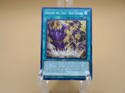 Yugioh! Ninjitsu Art Tool - Iron Digger - MP23-EN202 - Common - 1st Edition N/M - Image 1
