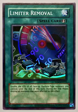 Limiter Removal | Heavy Holo Bleed | Retro Pack 2 Reprint RP02-EN015 Yugioh TCG - Image 1