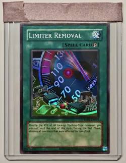 Limiter Removal | Heavy Holo Bleed | Retro Pack 2 Reprint RP02-EN015 Yugioh TCG - Image 5