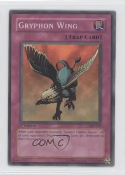 Gryphon Wing 1st Ed. YuGiOh Starter Deck Pegasus #SDP-050 2003 READ - Image 1