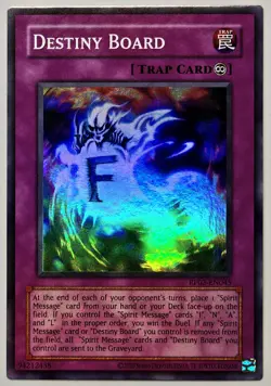 Destiny Board | Heavy holo bleed | Retro Pack 2 Reprint RP02-EN045 Yugioh TCG - Image 1