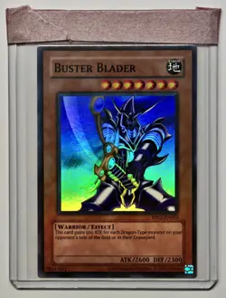 Buster Blader | Heavy Holo Bleed | Retro Pack 2 Reprint RP02-EN013 Yugioh TCG NM - Image 5