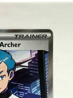 Team Rocket's Archer 223/182 Ultra Rare Destined Rivals Pokemon Card TCG NM - Image 3