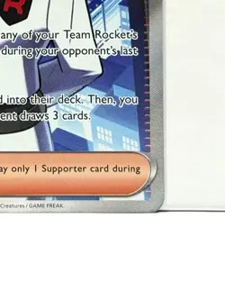 Team Rocket's Archer 223/182 Ultra Rare Destined Rivals Pokemon Card TCG NM - Image 5
