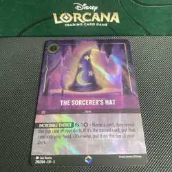 The Sorcerer's Hat 210/204 Enchanted Foil Into the Inklands Disney Lorcana - Image 1