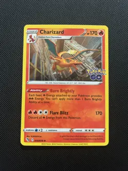 Charizard 010/078 Holo Rare Pokemon GO Pokemon TCG - Image 1