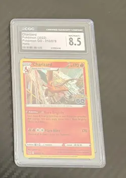 Pokemon TCG Charizard Pokemon Go 010/078 Holo Holo Rare - Image 1