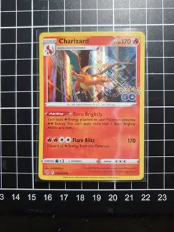 Pokemon TCG Charizard Pokemon Go 010/078 Holo Holo Rare - Image 1
