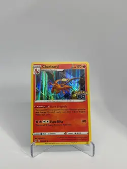 Pokemon TCG Charizard Holo Rare 010/078 Pokemon Go NM - Image 1