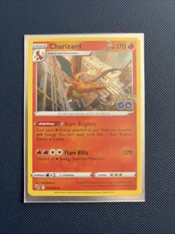 Pokemon TCG Charizard Pokemon Go 010/078 Rare Holo Card - Image 1