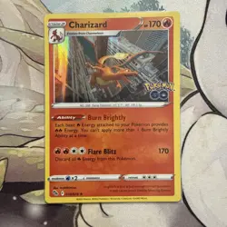 Pokemon TCG Charizard Pokemon Go 010/078 Holo Holo Rare - Image 1