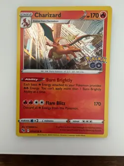 Charizard 010/078 - Holo Rare - Pokemon GO - Pokemon TCG - Image 1