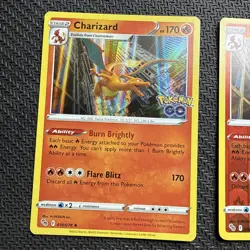 Pokemon TCG - Charizard 010/078 Holo Rare & Reverse Holo - Pokemon GO Near Mint - Image 3