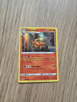 Pokemon TCG Charizard Pokemon Go 010/078 Rare Holo Card - Image 2