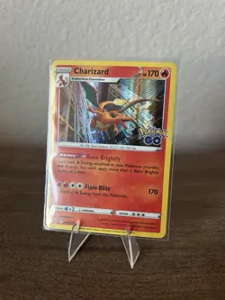 Pokemon TCG Charizard Pokemon GO 010/078 Holo Holo Rare - Image 1