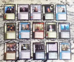Lord of the Rings Trading Card Game TCG 2001 Lot of 29 - Image 3