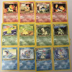 Pokemon 1st Edition Neo Genesis Lot Set Builder NM not complete set - Image 1