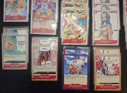 One Piece Super Pre-Release Starter Deck 1 Lot GOLD STAMP cards (No Luffy/Zoro) - Image 4