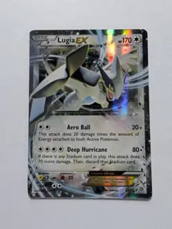 Pokemon TCG Lugia EX Holo Card 68/98 Ancient Origins - Image 1