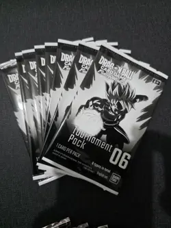 Dragon Ball Super Card Game Fusion World Tournament Pack 06 Lot Of 8 - Image 1