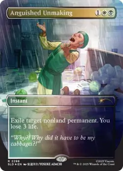 Anguished Unmaking (2298) (Rainbow Foil) -Foil Near Mint MTG Secret Lair - Image 1
