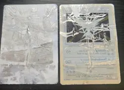 Zapdos 16/102 Holo Rare Base Set Pokemon Card Damaged - Image 3
