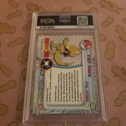 1999 Topps Pokemon TV #63 Abra Graded Trading Card PSA 4 Low Population Pokemon - Image 2