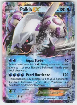 Palkia EX 31/122 Holo EX Rare BREAKpoint Pokemon Lightly Played - Image 1